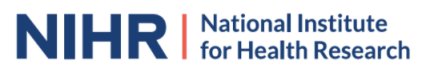 [ NIHR National Institute for Health Research logo ]